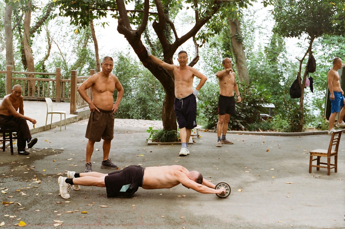 Educational diagram of male health